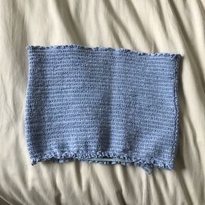 Brandy Melville blue tube top